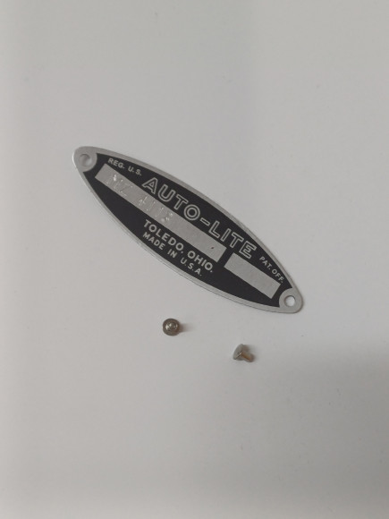 PLAQUE DEMARREUR AUTO LITE