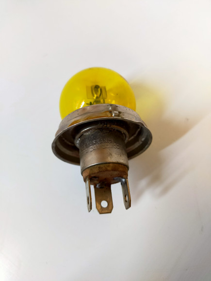 AMPOULE CODE EUROPEEN JAUNE 24V