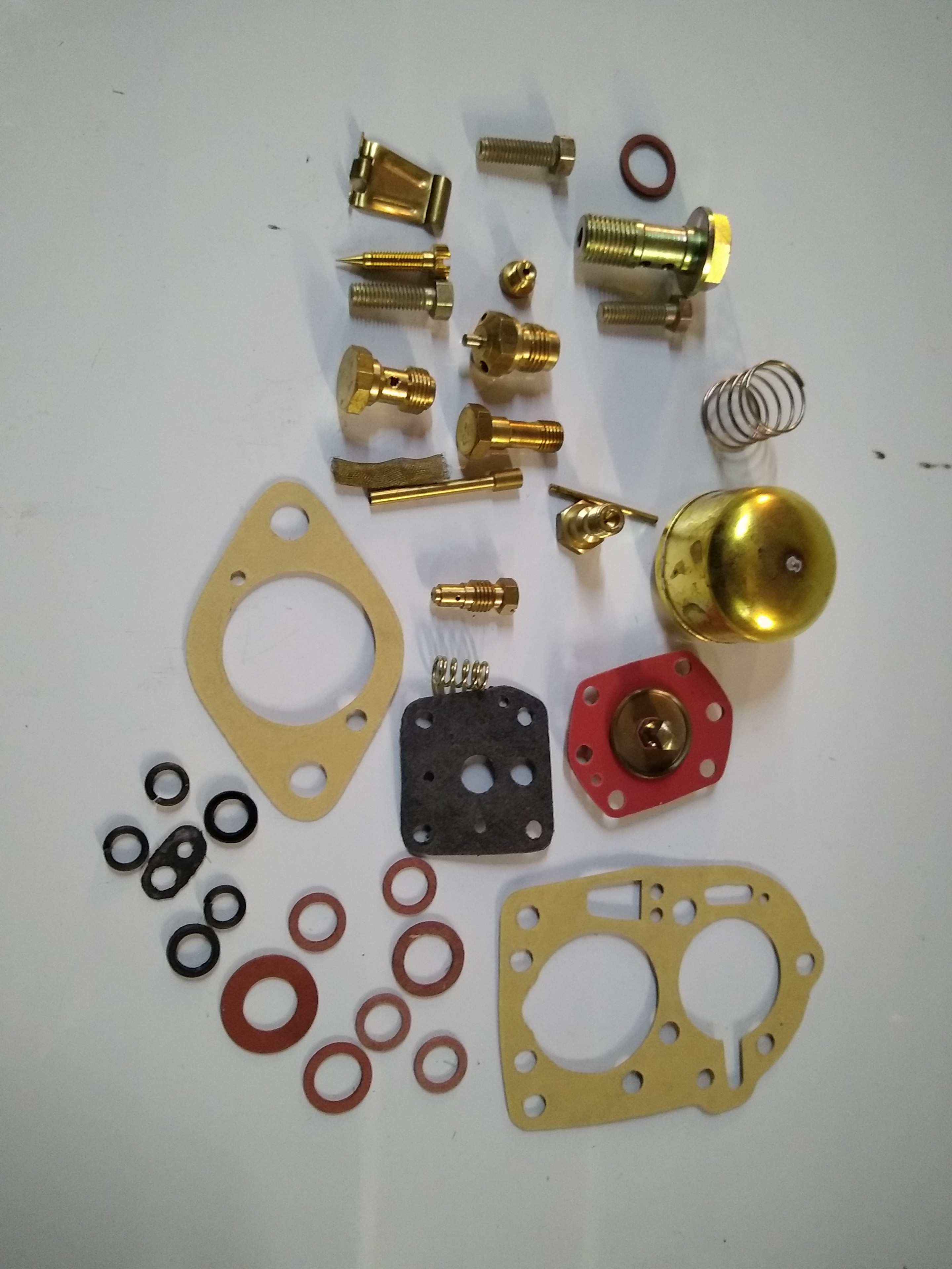 Accessoires Moto Précision Kit Réparation Carburateur Moto VM24 - Joints, Vis, Rondelles - CNC Métal/Plastique - Pour Révision Révision Carburateur Moto